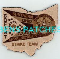 OHIO,UNITED STATES MARSHAL SOUTHERN OHIO FUGITIVE APPREHENSION STRIKE TEAM SUBDUED 6 STATE SHAPED